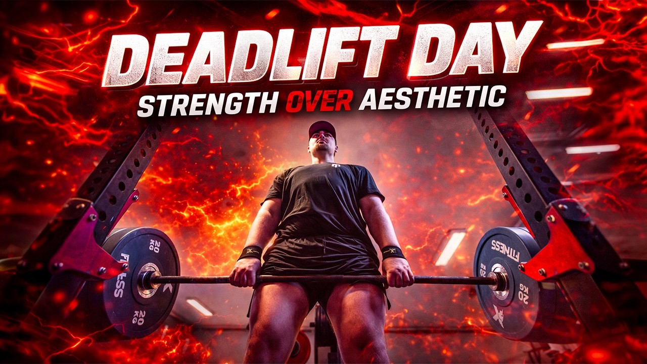 DEADLIFT DAY – STRENGTH OVER AESTHETIC